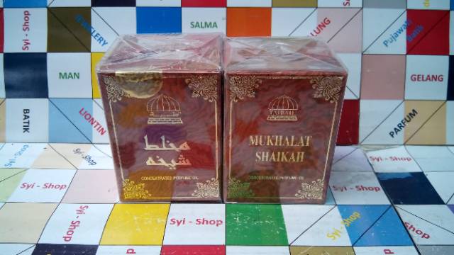 Parfum MUKHALAT SHAIKAH Roll On Non Alkohol 20 ml