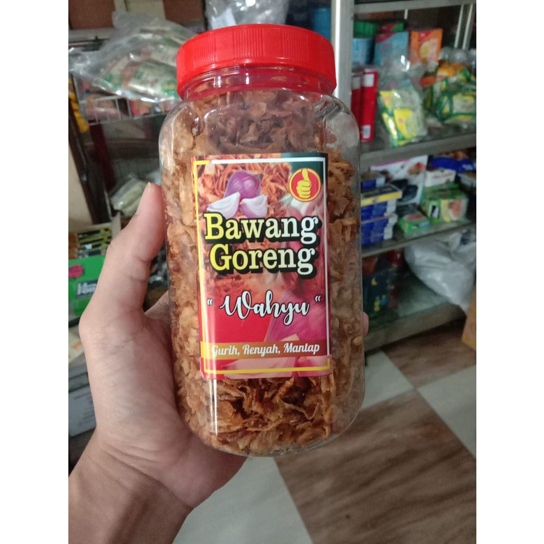 Bawang Merah Goreng WAHYU Kemasan Toples