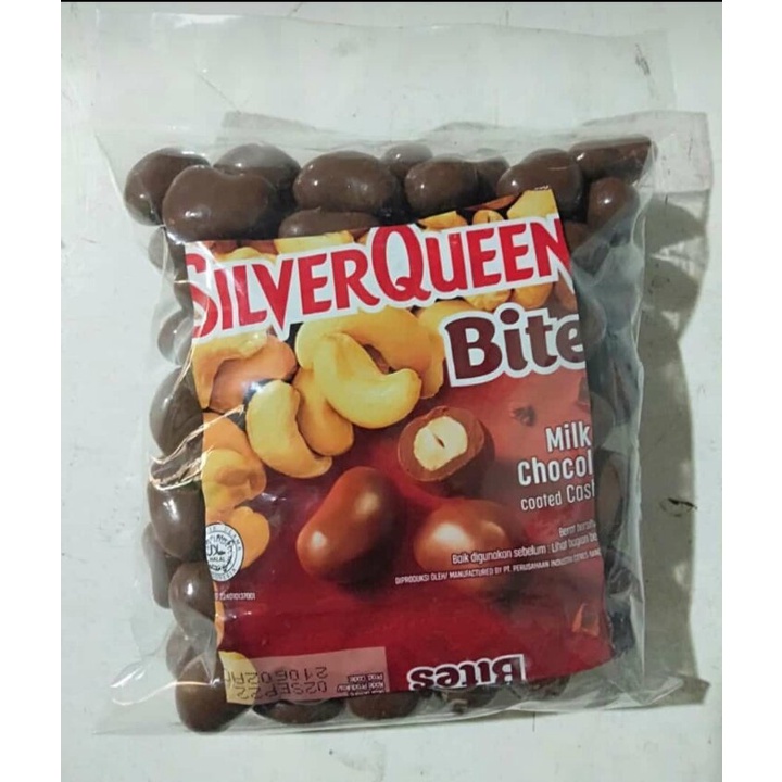 Coklat silverqueen Bites milk Chocholate mede 500gr