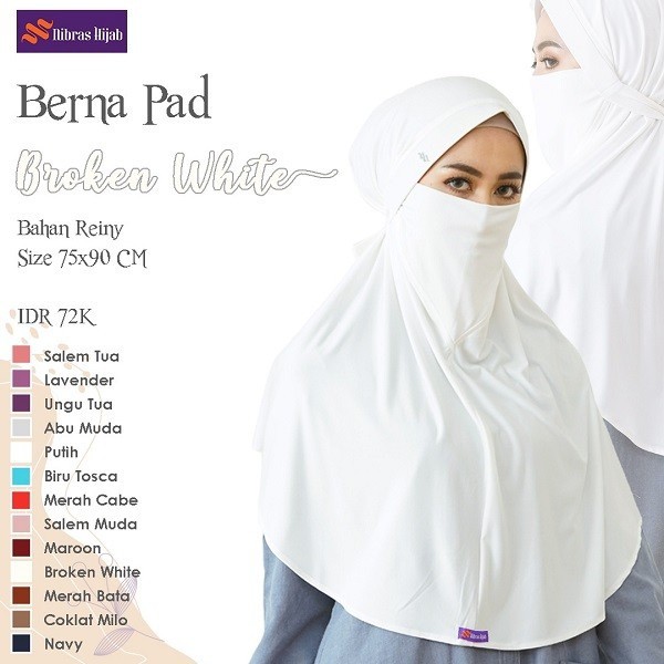 NIBRAS HIJAB BERNA PAD HIJAB MASKERMUSLIMAH