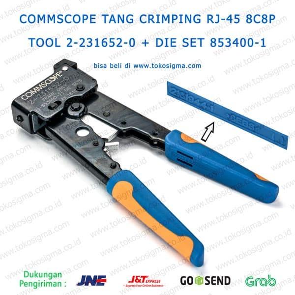 Crimping | Tang Crimping Amp Rj45 Cat5E Hand Tool 2-231652