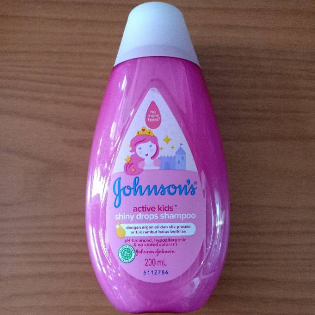 johnsons shampoo active kids clean and fresh dan shiny drops isi 200ml