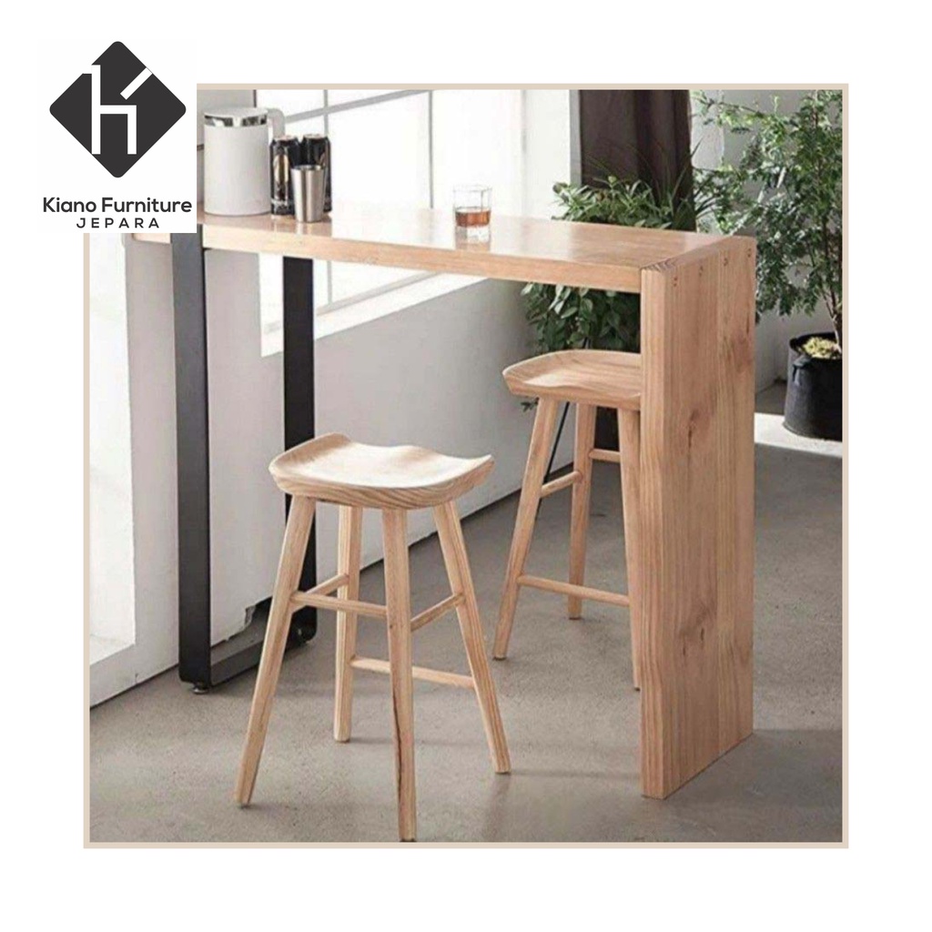 Set Kursi Meja Bar | Meja Makan | Meja Kursi Bar | Meja Cafe