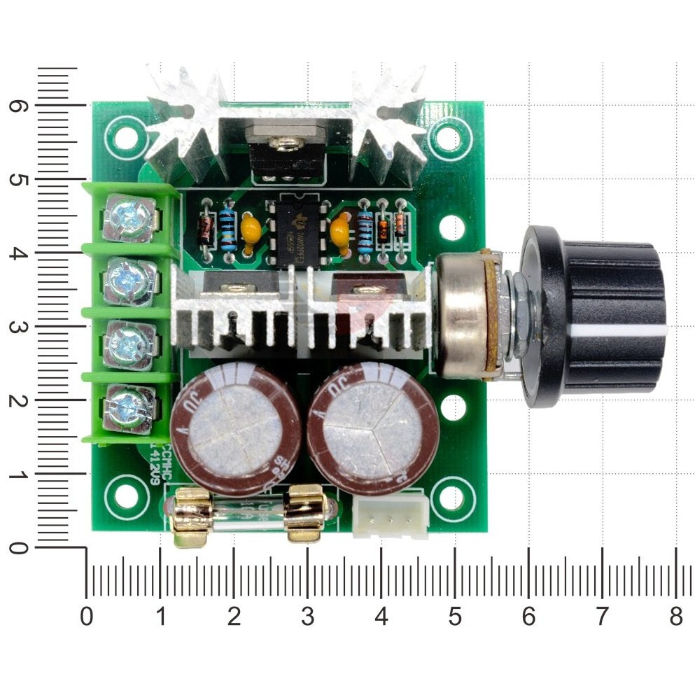 Motor Speed Control Dimmer Regulator Adjustable PWM DC 12-40V 10A 400W