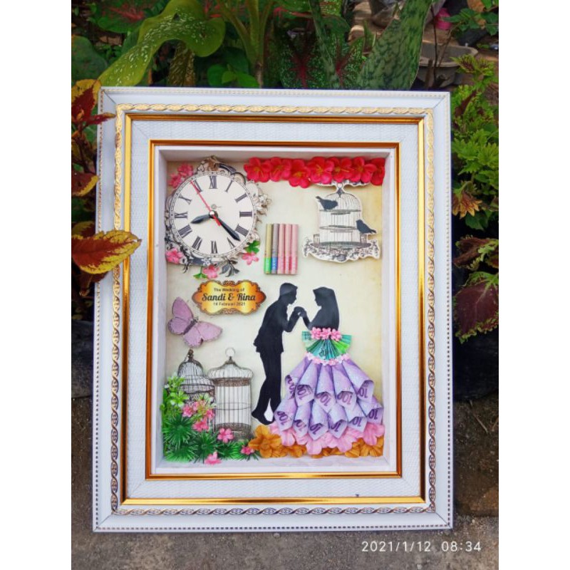 Mahar Couple Siluet Potrait