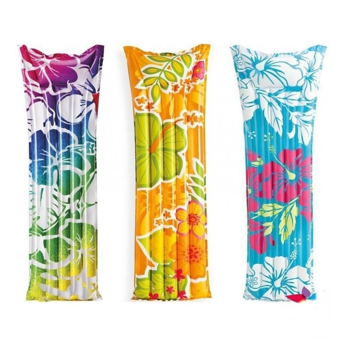 Kasur INTEX Motif Inflatable Floating matras kolam renang #59720