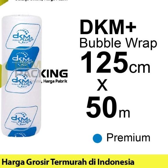 

۝ Plastik Bubble Wrap 125cm x 50m BENING DKM PLUS PREMIUM /ROLL ○