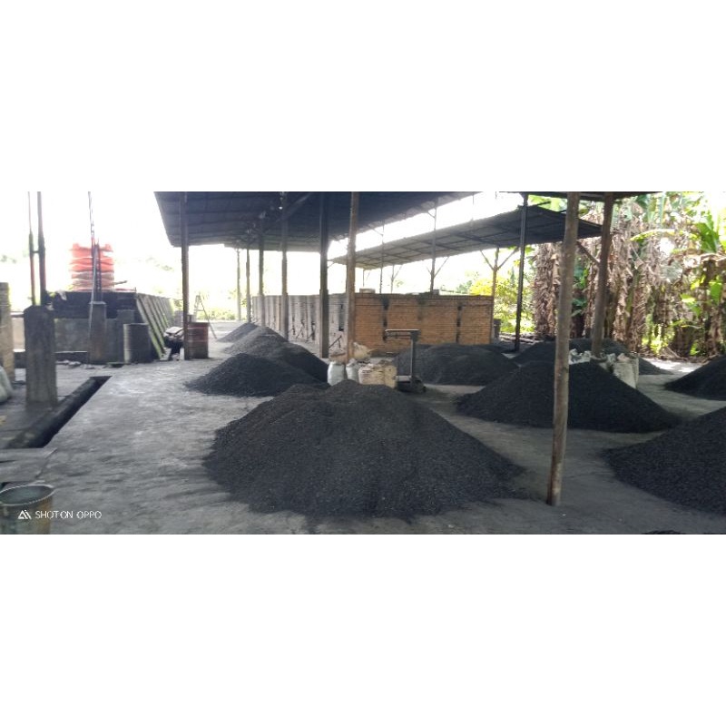 Termurah Arang Cangkang Kelapa Sawit harga pusat Pabrik #Carbonaktif