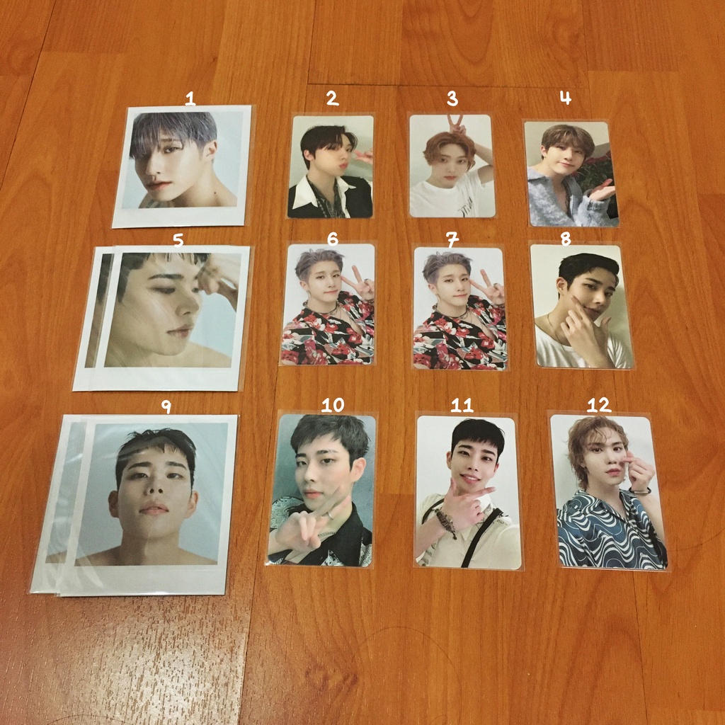 [ READY STOCK ] ASTRO Official PC Photocard Polaroid MJ Jinjin Cha Eunwoo Moonbin Rocky Sanha