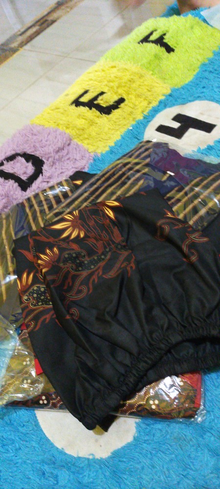 Set Baju Tidur Batik Anak Motif Cerah Untuk Usia 1-5 Tahun Laki-laki Dan Perempuan.