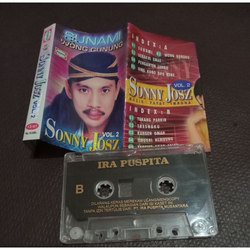 Kaset pita Sonny Josz - vol 2