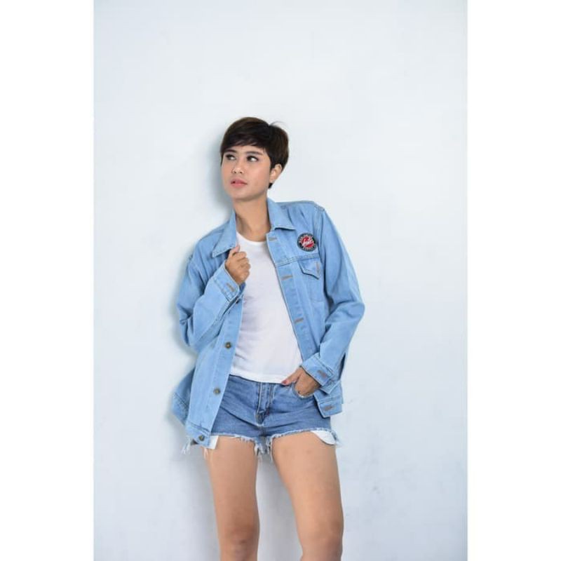 jaket jeans denim Brutalist wokke