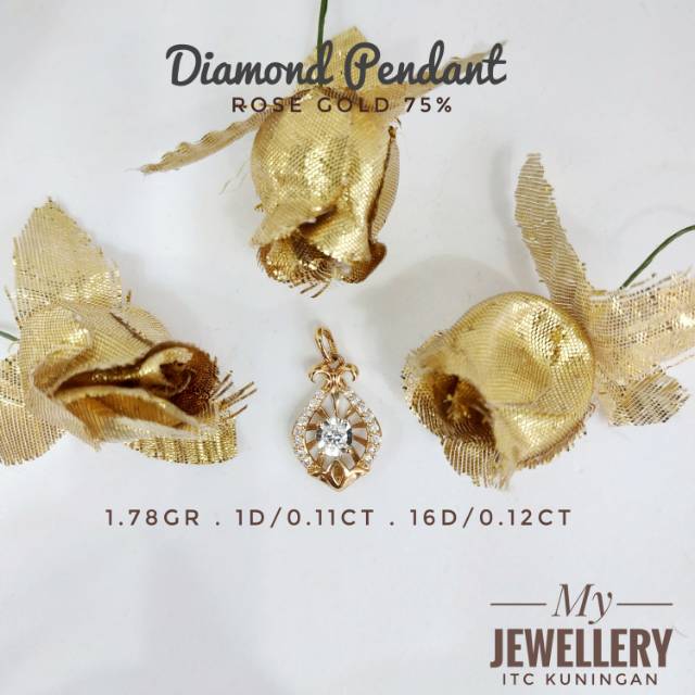 Diamond Pendant / Liontin Berlian