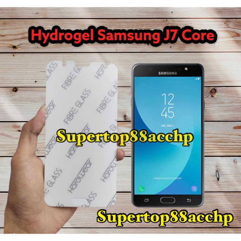 Samsung Galaxy J7 Core Anti Gores Hydrogel Full Screen Protector