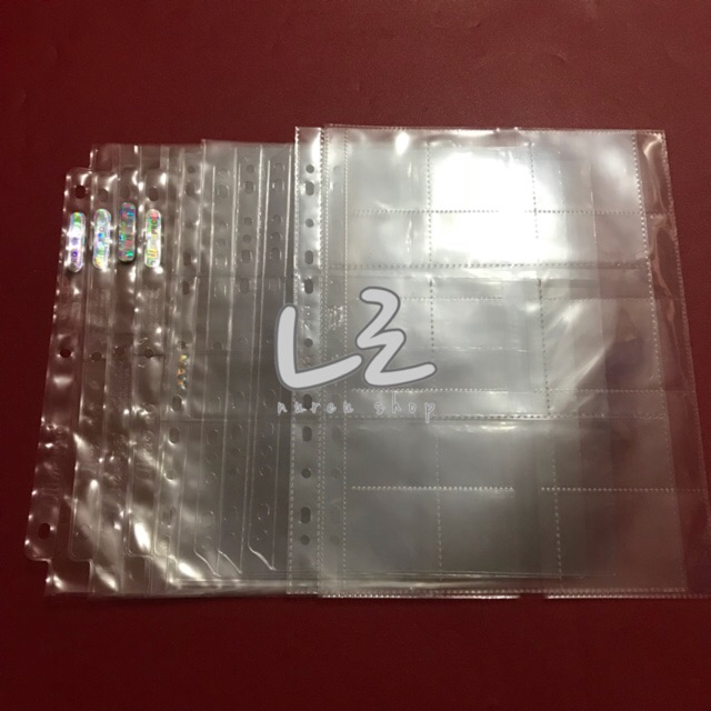 Sleeve / Page / Sheet Kpop Photocard Postcard Bookmark etc (Ultra Pro Bantex Refill Mingt BCW)