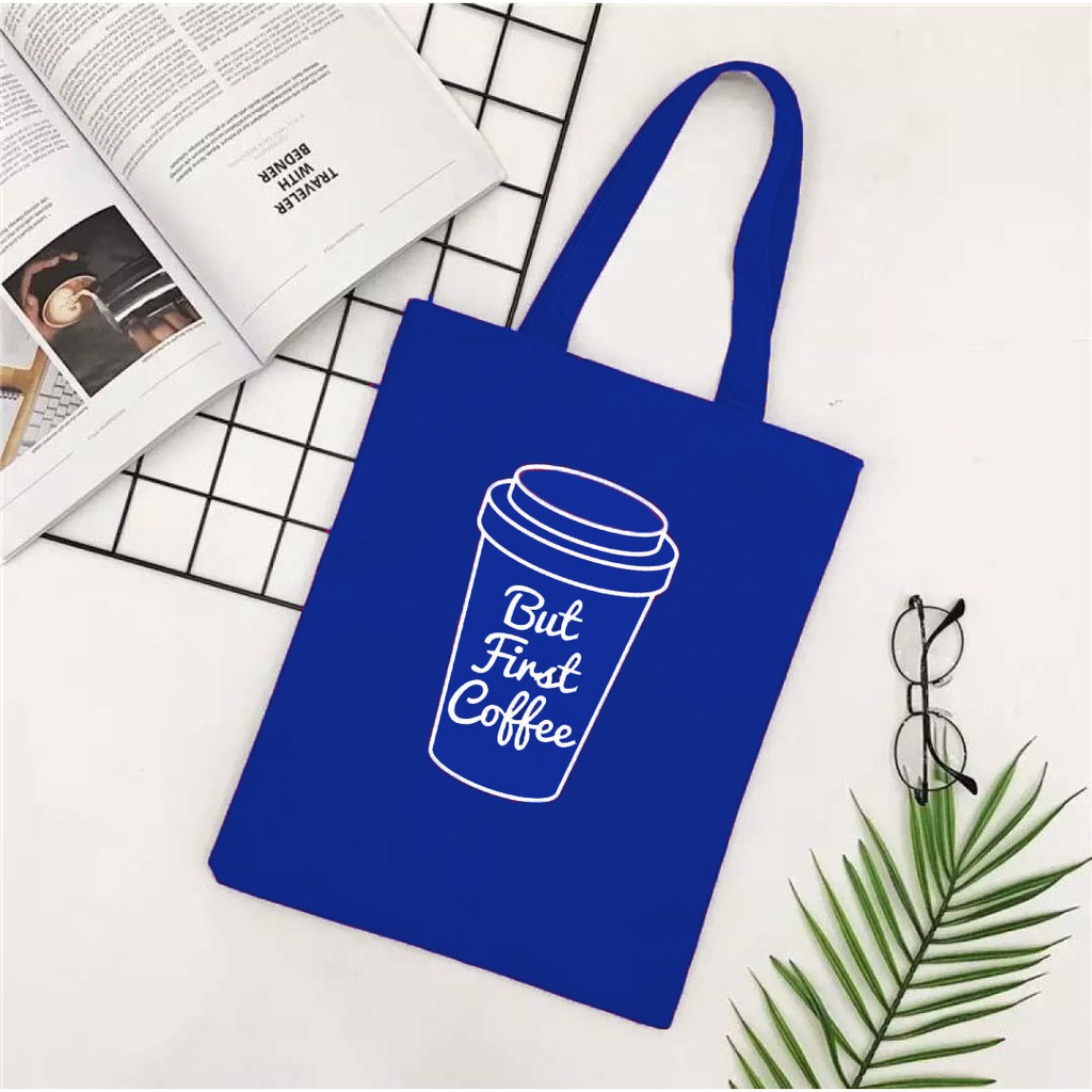 FINOM COFFEE - Tote Bag Wanita Korean Style Kawaii