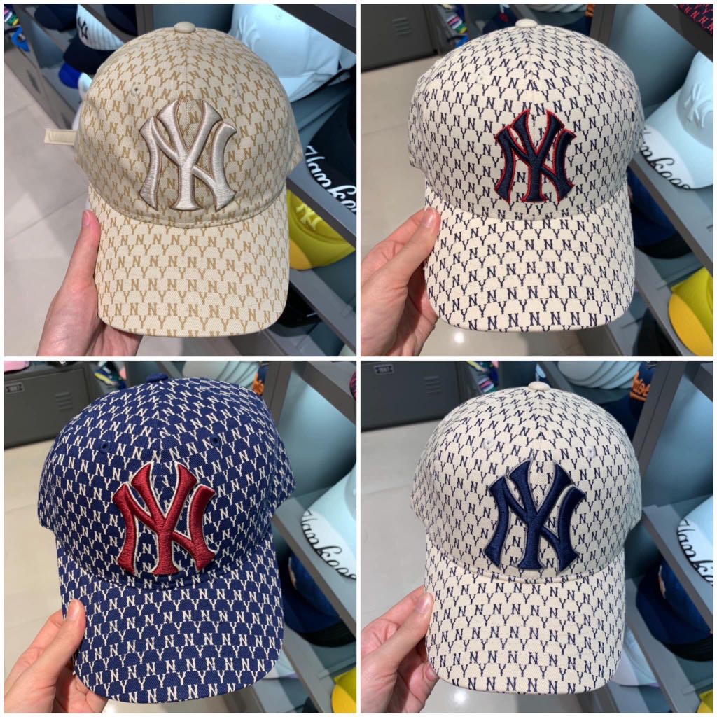 mlb monogram cap