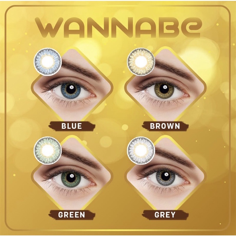 Softlens Top gel Wannabe by E.O.S Company NORMAL ONLY dia 14,5