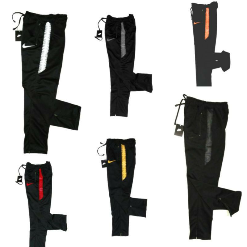 Trackpants Nike Sweatpants Jogger Celana Joger Pants Training Panjang hitam Pria Wanita  Grade Ori