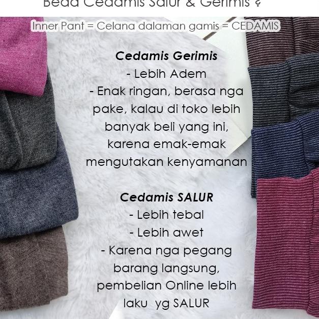 SAK.31My22ᴹ– Celana Panjang polos bahan kaos adem buat harian santai daleman gamis / Celamis Bigsize