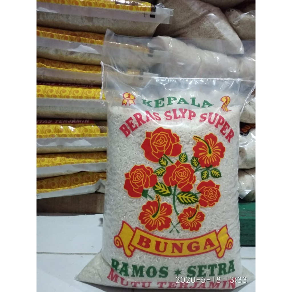 

Beras Setra Ramos Cap Bunga
