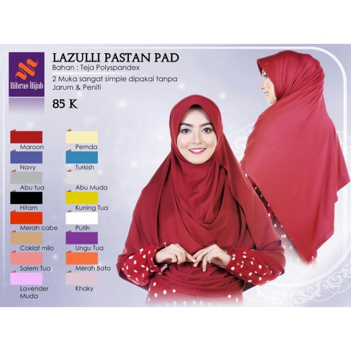 Nibras Hijab Pashmina Instan