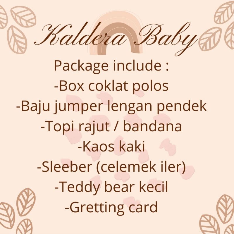 Hampers baby / gift box / kado bayi