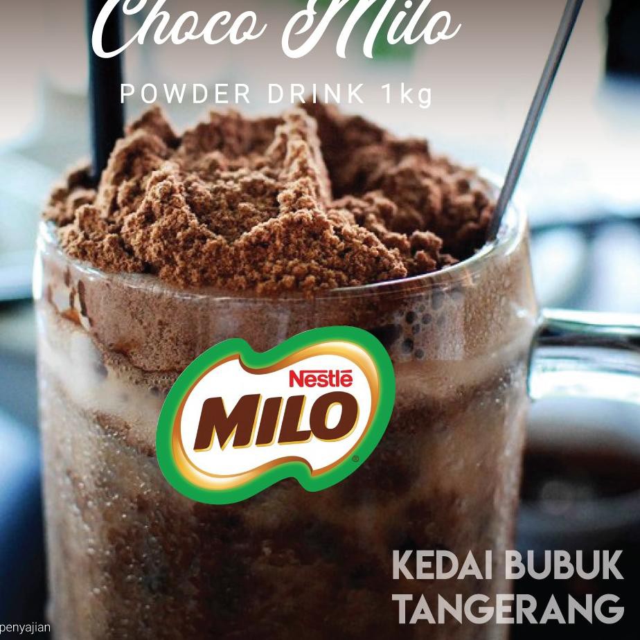 

TERMURAH Bubuk minuman rasa Choco Milo bubble tea milk tea ice blended es kepal 1kg