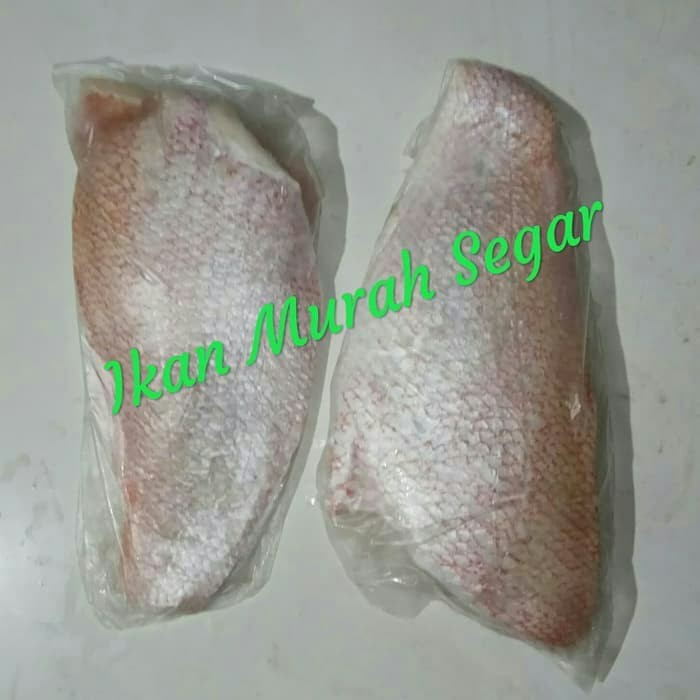 

FILLET KAKAP MERAH (SKIN ON) 500 gram
