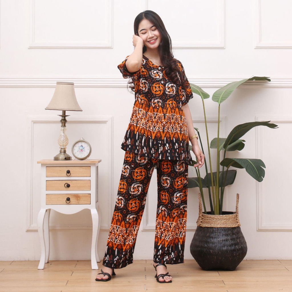 Setelan Cp SHAKEELA Baju Tidur Setelan Import