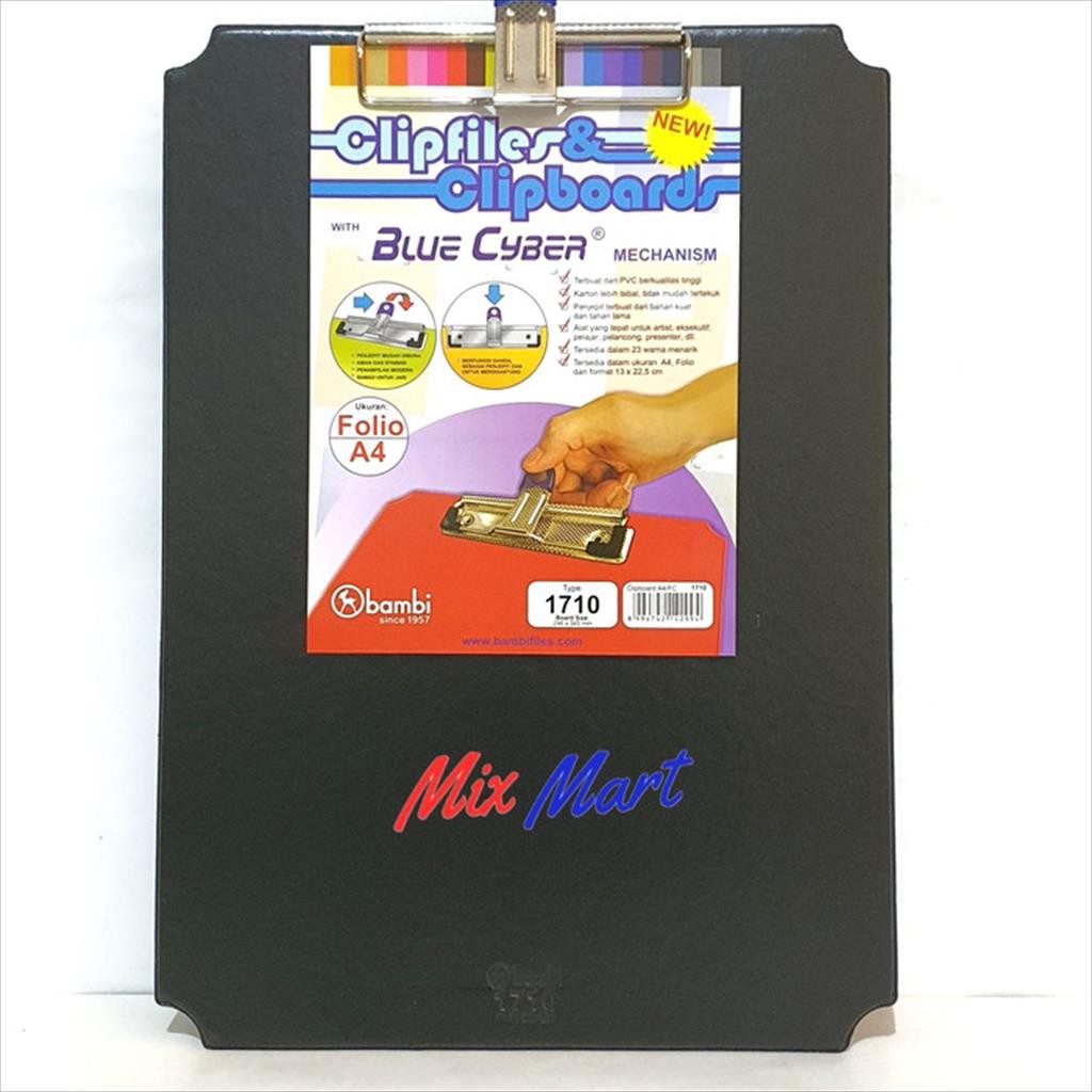 

Clipboard Clipfiles Bambi 1710 A4 Folio