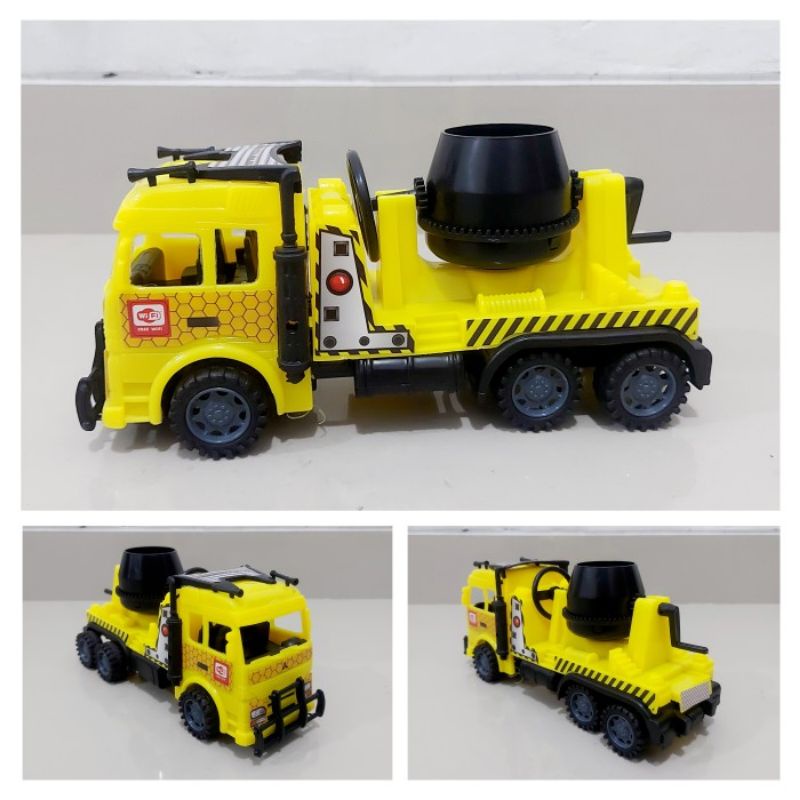 Mainan Mobil Truk Molen Konstruksi - Miniatur Mobilan Truck Anak Laki Cowok