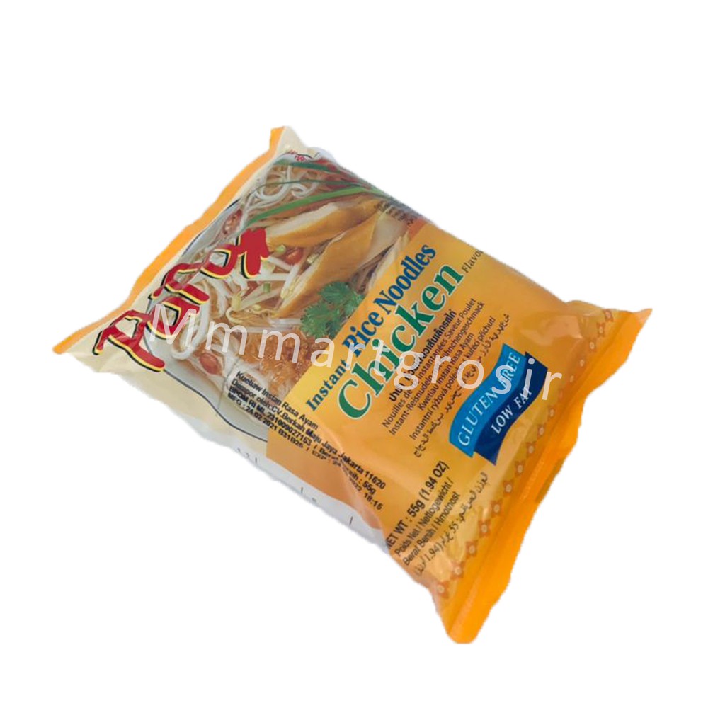 Papa / Rice Noodles Chicken / Kwetiau instan rasa ayam / 55g