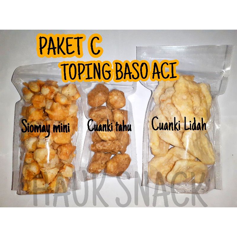 

CUANKI LIDAH SIOMAY MINI CUANKI TAHU TOPPING BASO ACI MAKANAN RINGAN