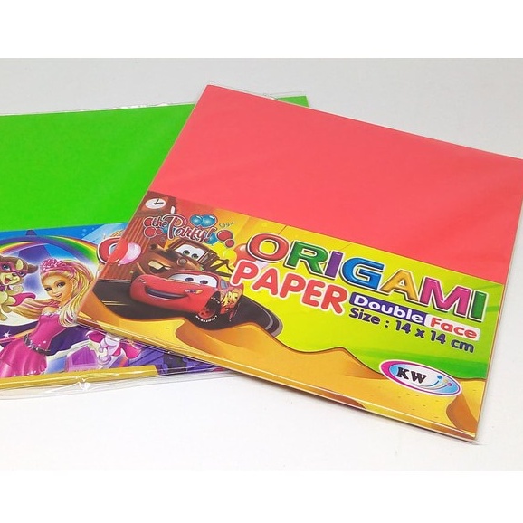 

Kertas Lipat origami / art paper ukuran 14 x 14