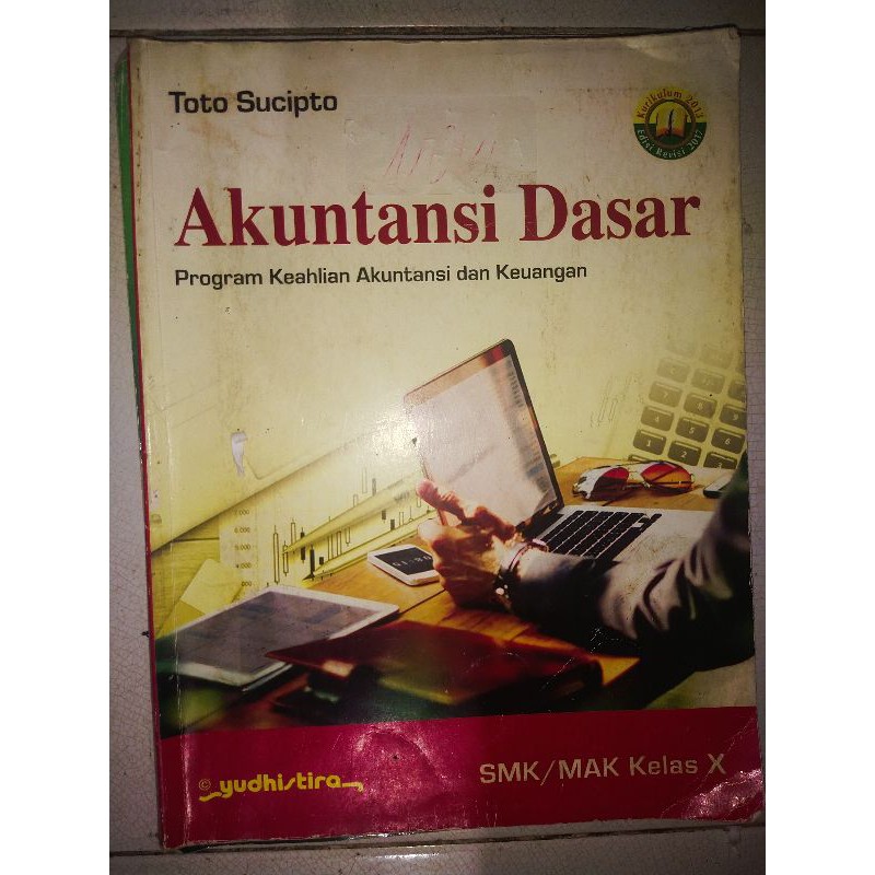 Akuntansi Dasar SMK kelas 10 Yudhistira