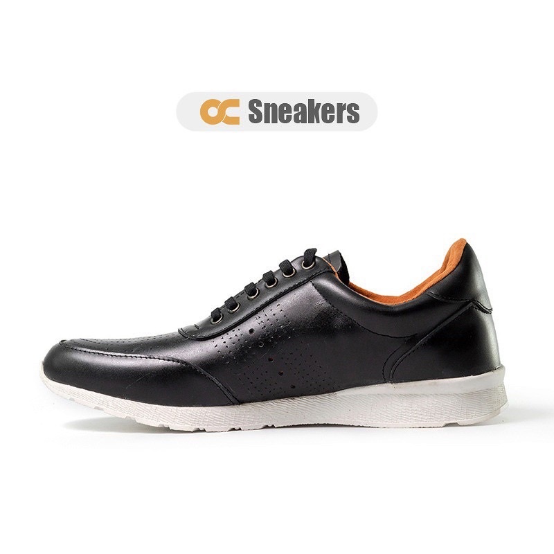 SEPATU KULIT SNEAKERS SEPATU KULIT PRIA SEPATU KULIT SANTAI SEPATU SANTAI KULIT OC SNEAKERS