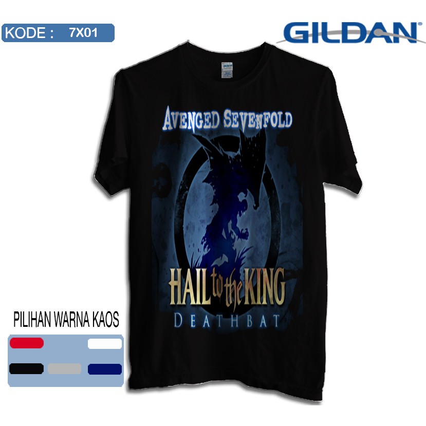 Kaos avenged sevenfold original gildan 7X01
