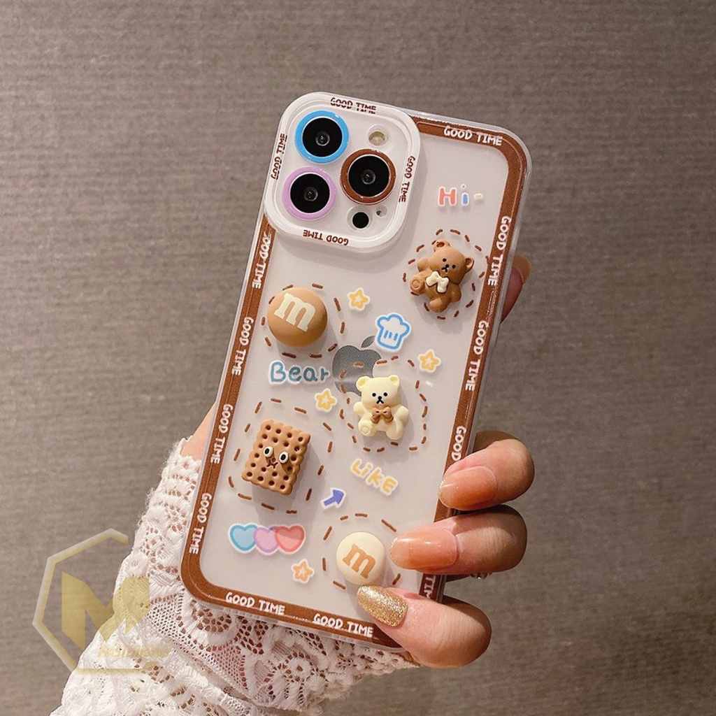 SS097 SOFTCASE 3D IPHONE 6 6+ 7 7+ 8 8+ X XS XR MAX MA2951