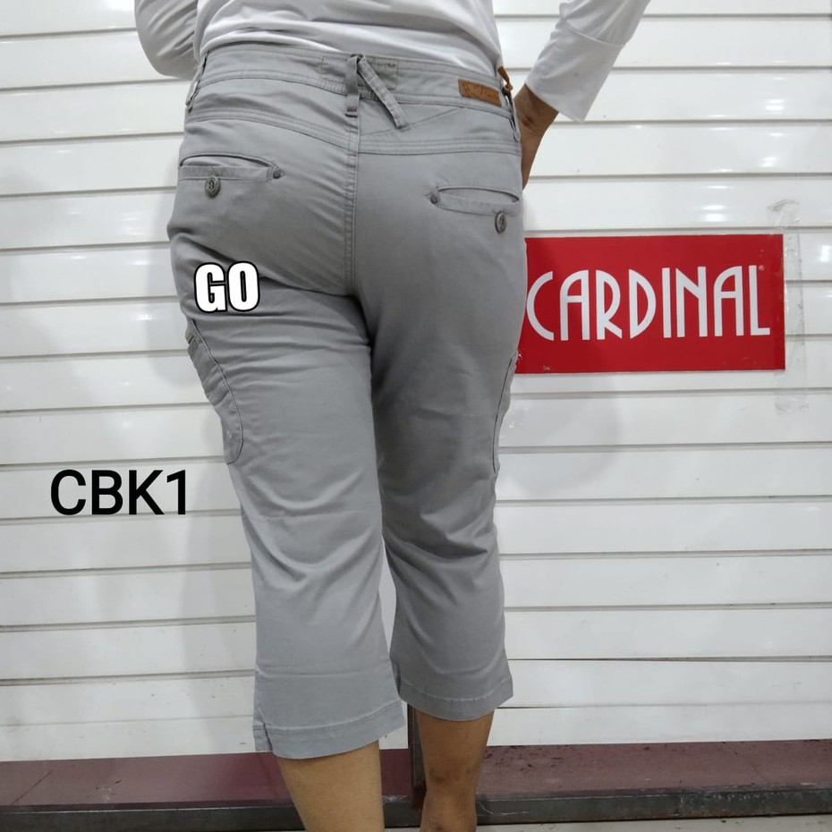 gof CBK CARDINAL CELANA BAHAN 7/8 KEMPOL Cewek Celana Cewek Bahan Bawahan Wanita