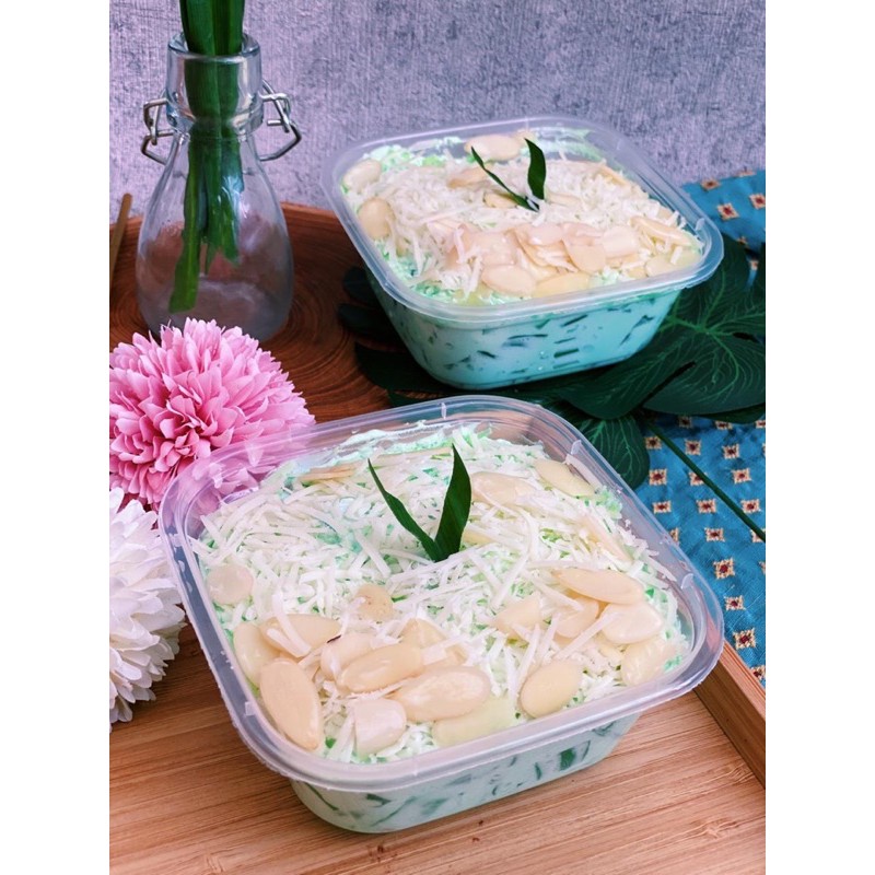 

Buko Pandan Keju Almond