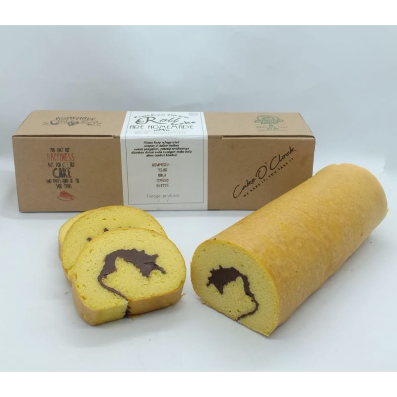 

Bolu Gulung Selai/cream - Po 2 hari