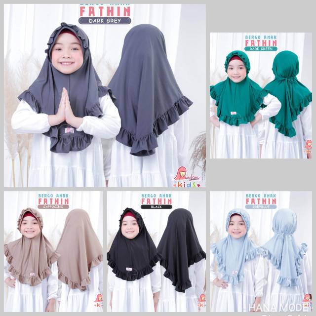 FATIN JILBAB....#MODIS DAN MENAWAN#Hijab miulan kids#BERGO ANK FATIN#