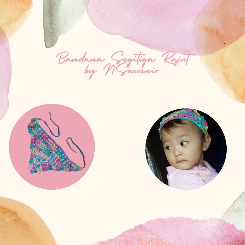 Bandana Segitiga Rajut