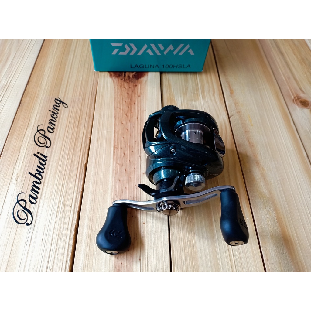 DAIWA - REEL BC BAITCASTING DAIWA LAGUNA 100HSLA ANTI-BACKLASH CONTROL