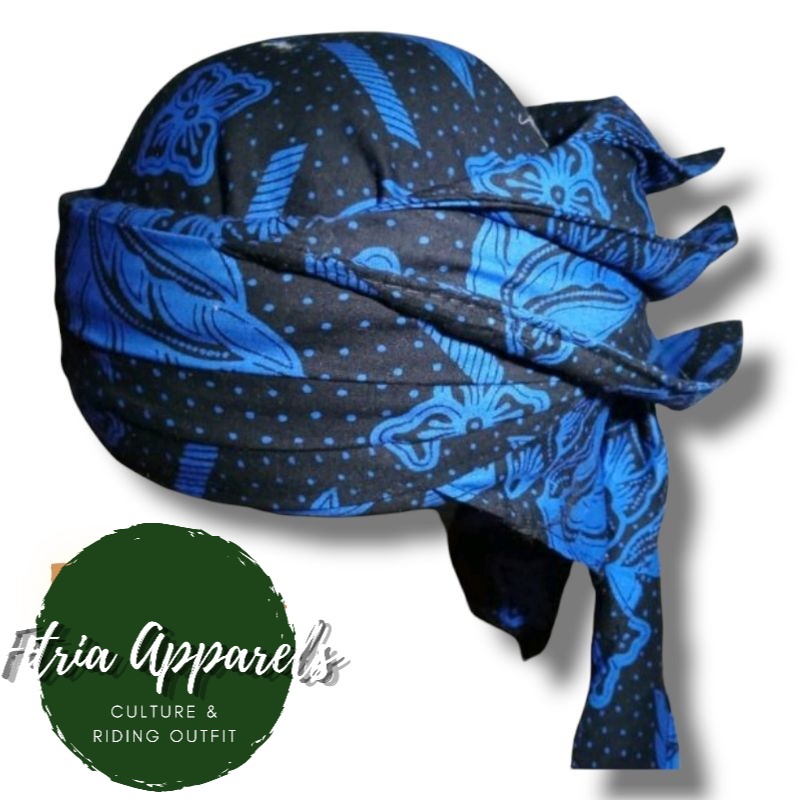 iket merak ngibing praktis permanen siap pakai ekslusif quality motif batik baduy remple iket Sunda 