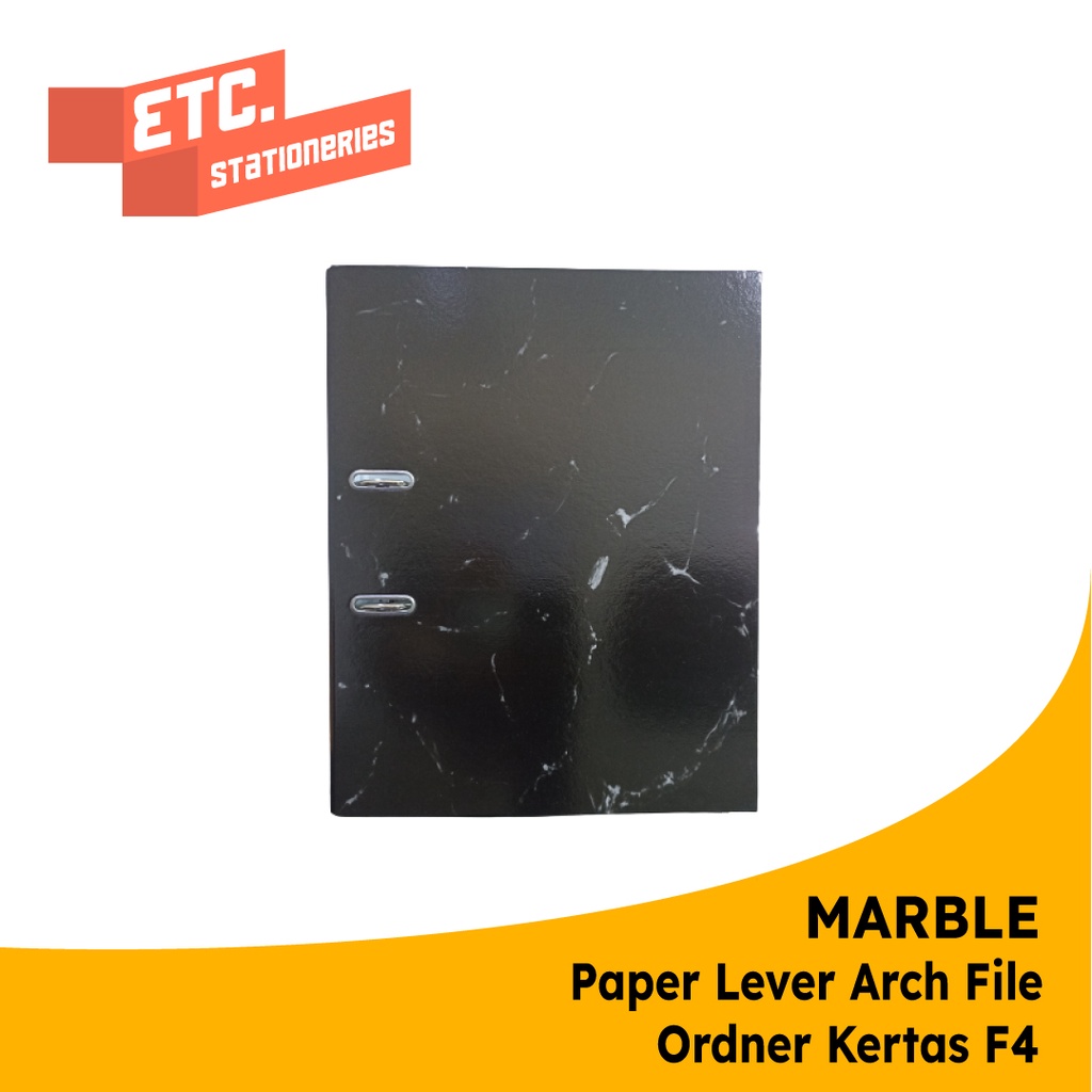 

Penpal Paper Lever Arch File / Ordner Kertas Folio [F4] PL-661 [MARBLE]