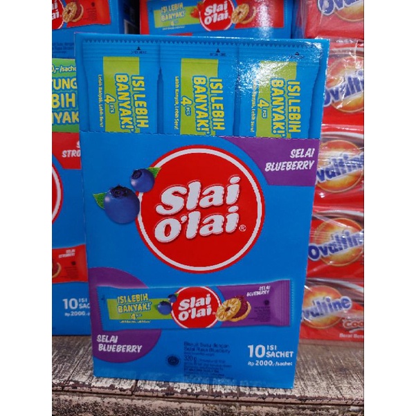 SLAI OLAI BLUEBERRY BARU 1 BOX ISI 10 SACHET