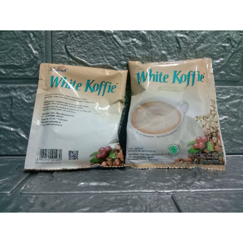 

White Coffie Original / 3 rasa mocca vanila caramel