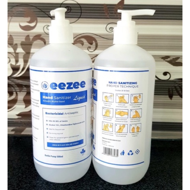 Eezee liquid hand sanitizer